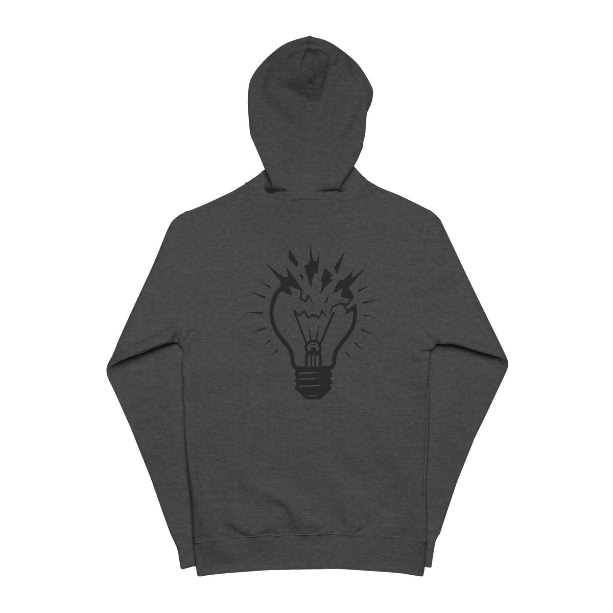 Unisex Fleece Zip Up Hoodie