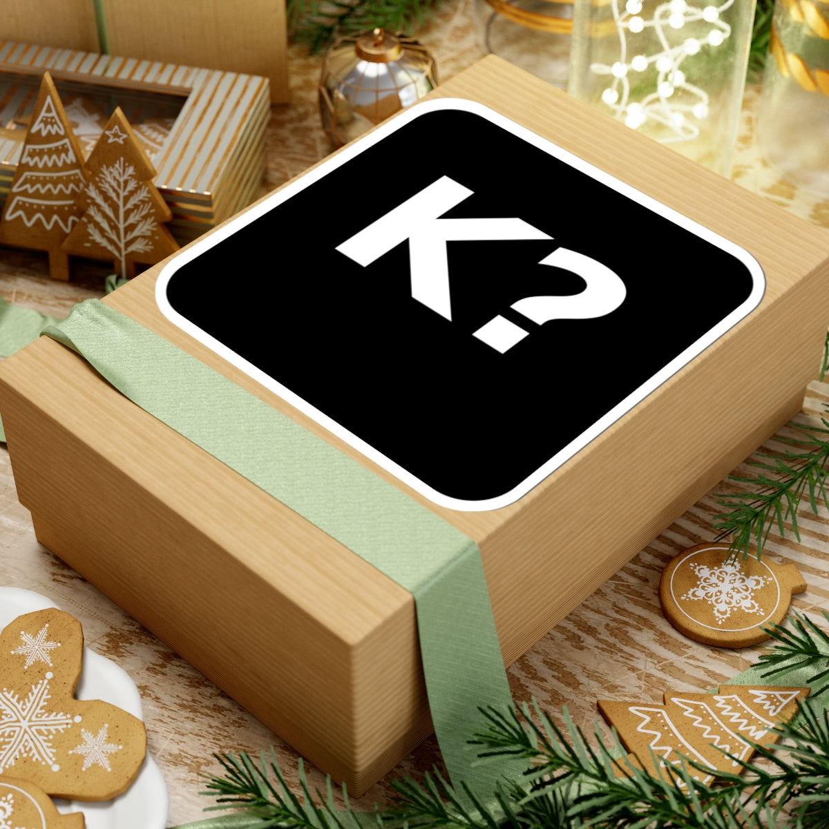 Kiffst “K?” Kiss-Cut Sticker