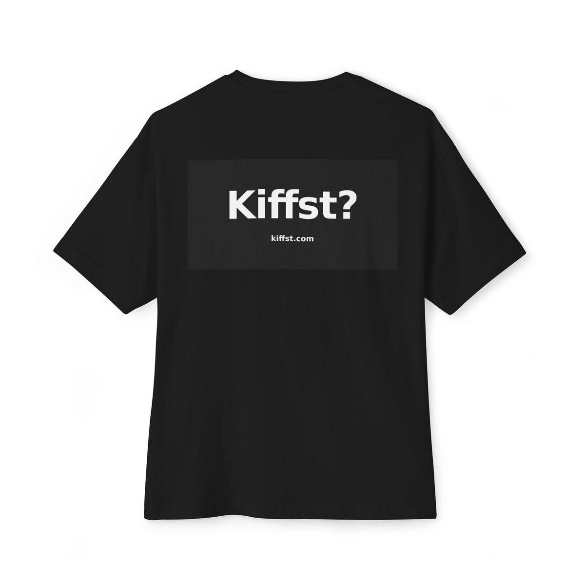 Kiffst Boxy Tee, Black