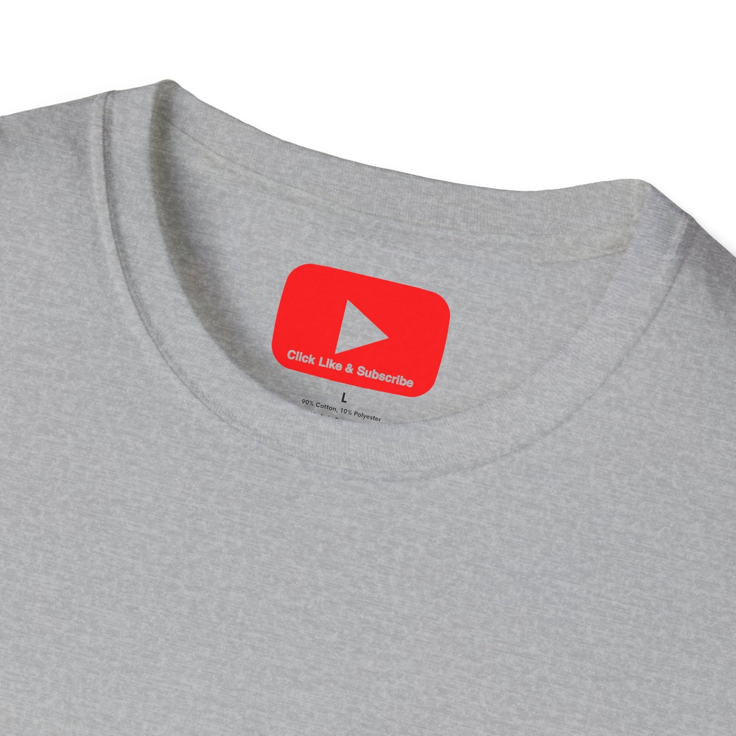 Click Like and Subscribe 8-Bit - Unisex T-Shirt