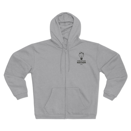 Creative Mayhem Ltd Unisex Hooded Zip Sweatshirt
