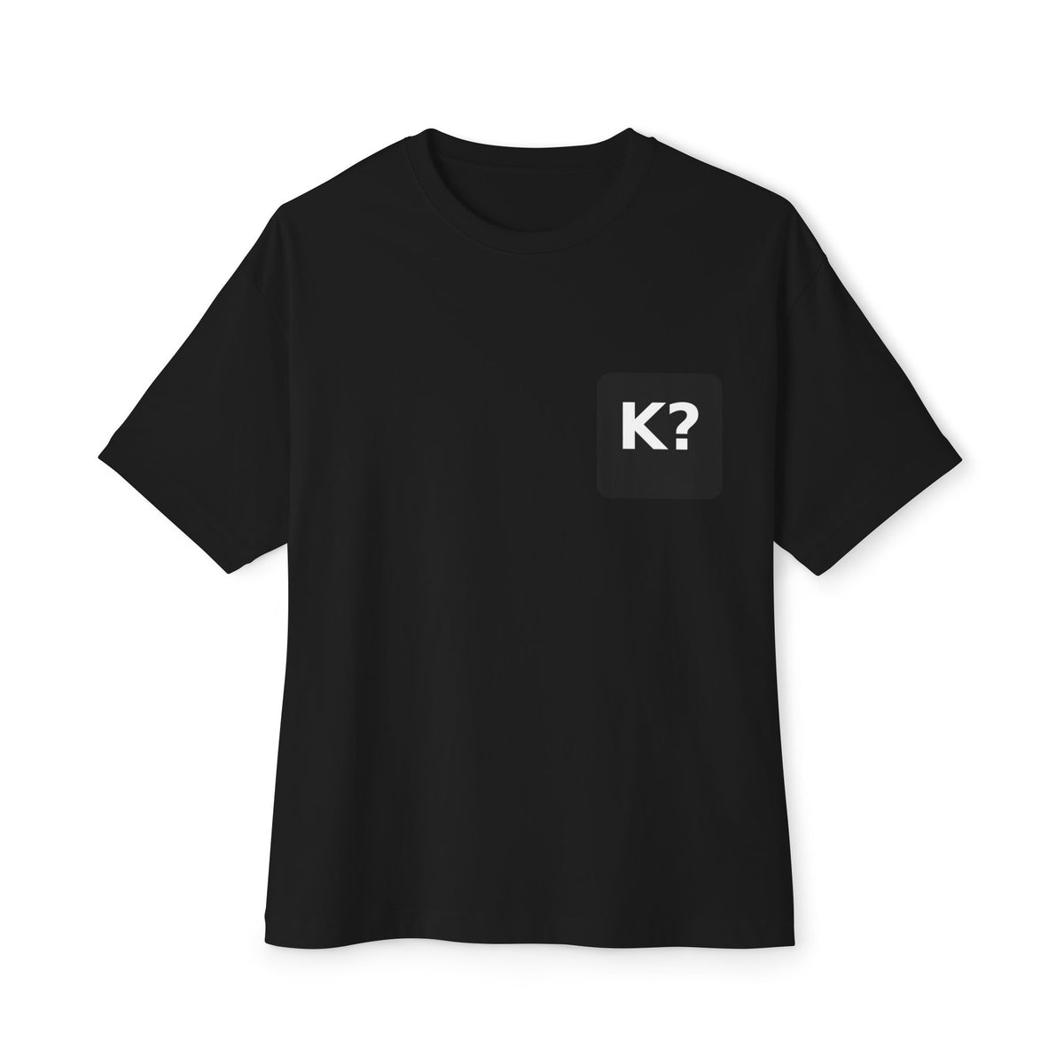 Kiffst Boxy Tee, Black