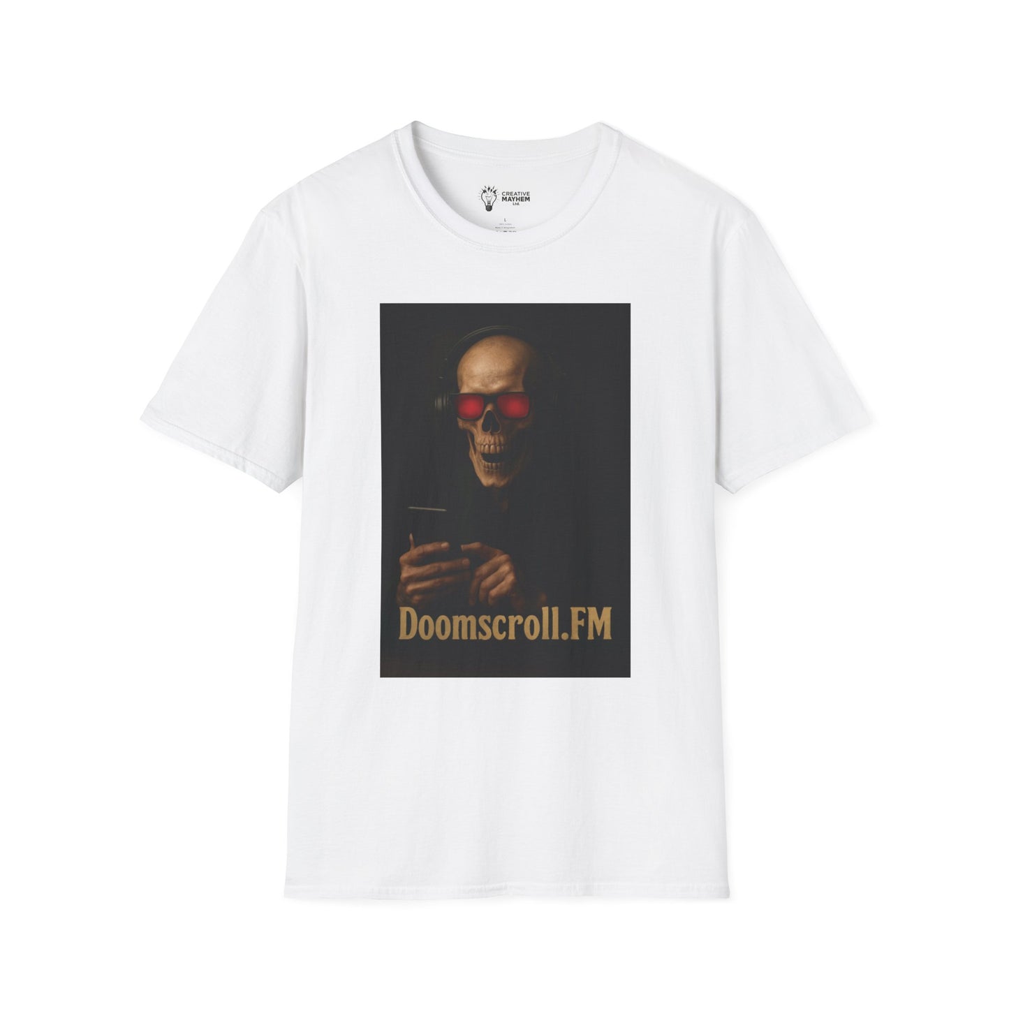 Doomscroll.FM Unisex Softstyle T-Shirt