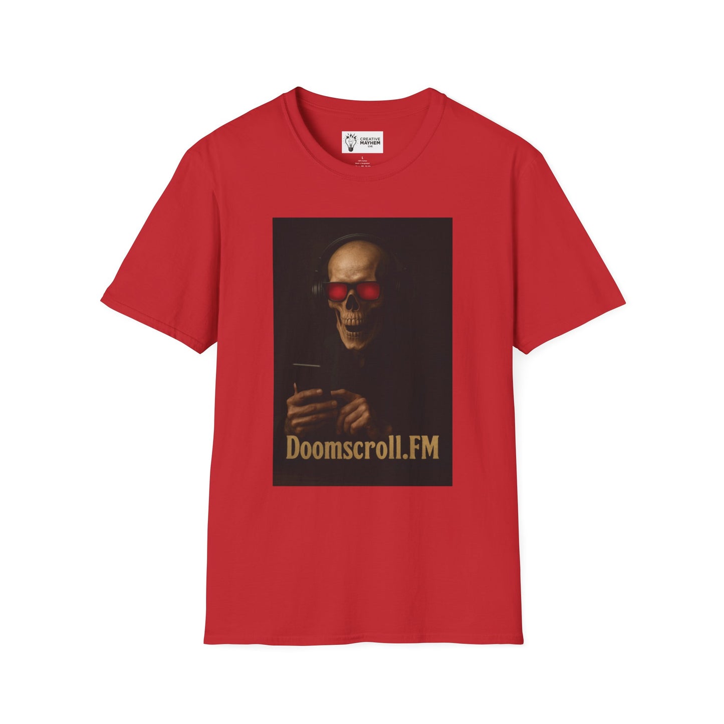 Doomscroll.FM Unisex Softstyle T-Shirt