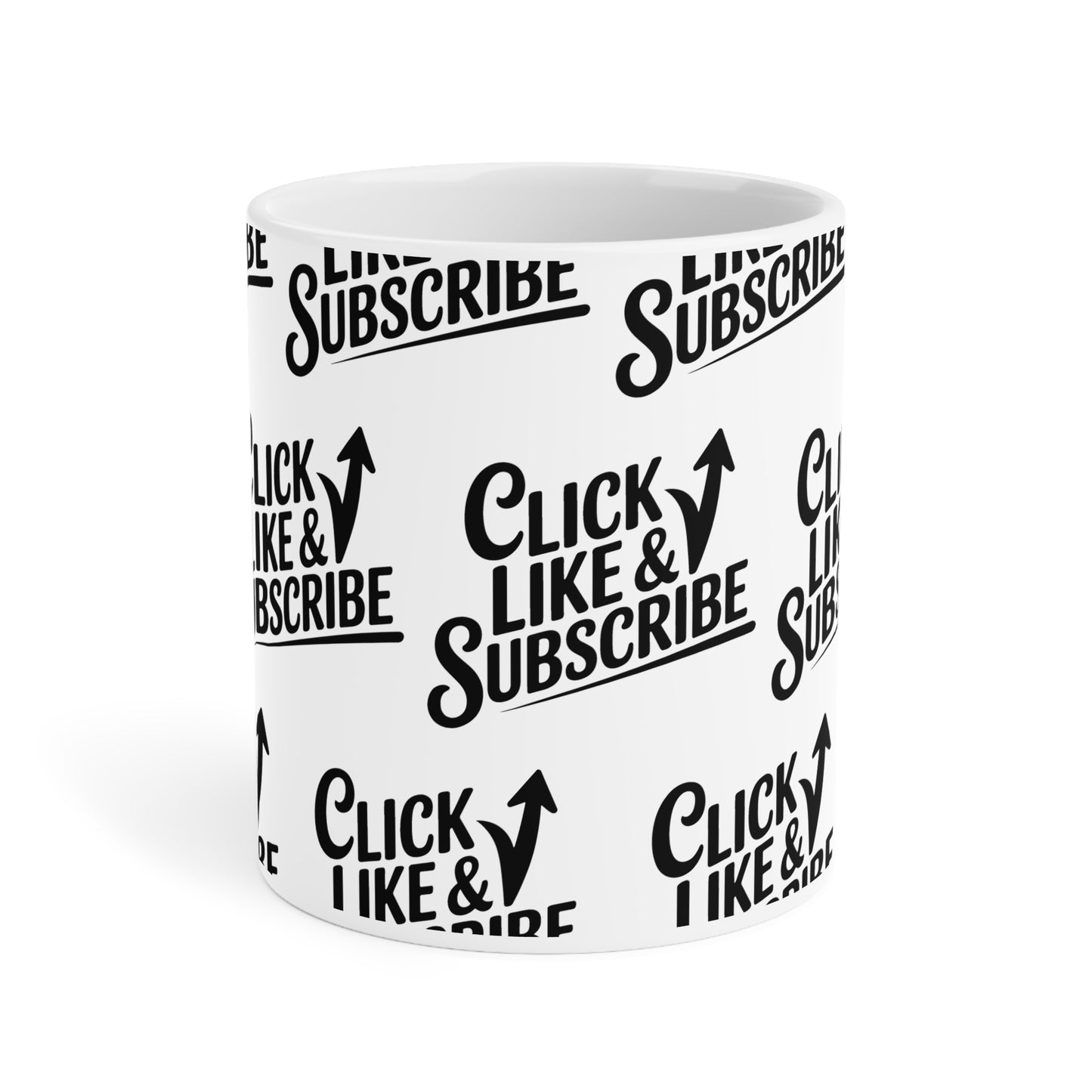 Click Like & Subscribe - Ceramic Mugs (11oz\15oz\20oz)