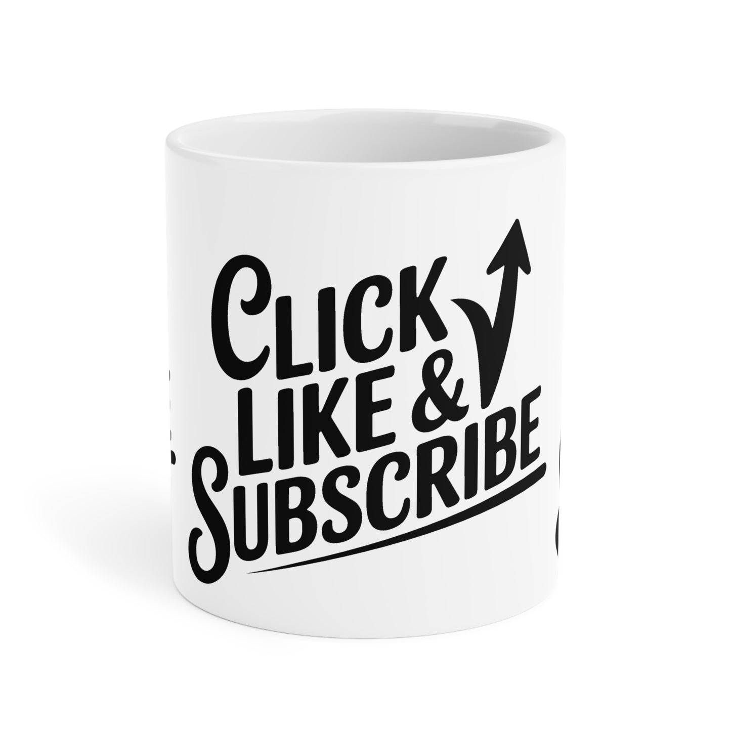 Big  Click Like & Subscribe - Ceramic Mugs (11oz\15oz\20oz)