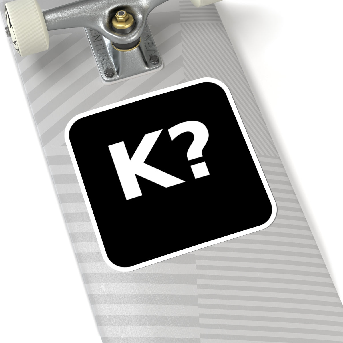 Kiffst “K?” Kiss-Cut Sticker