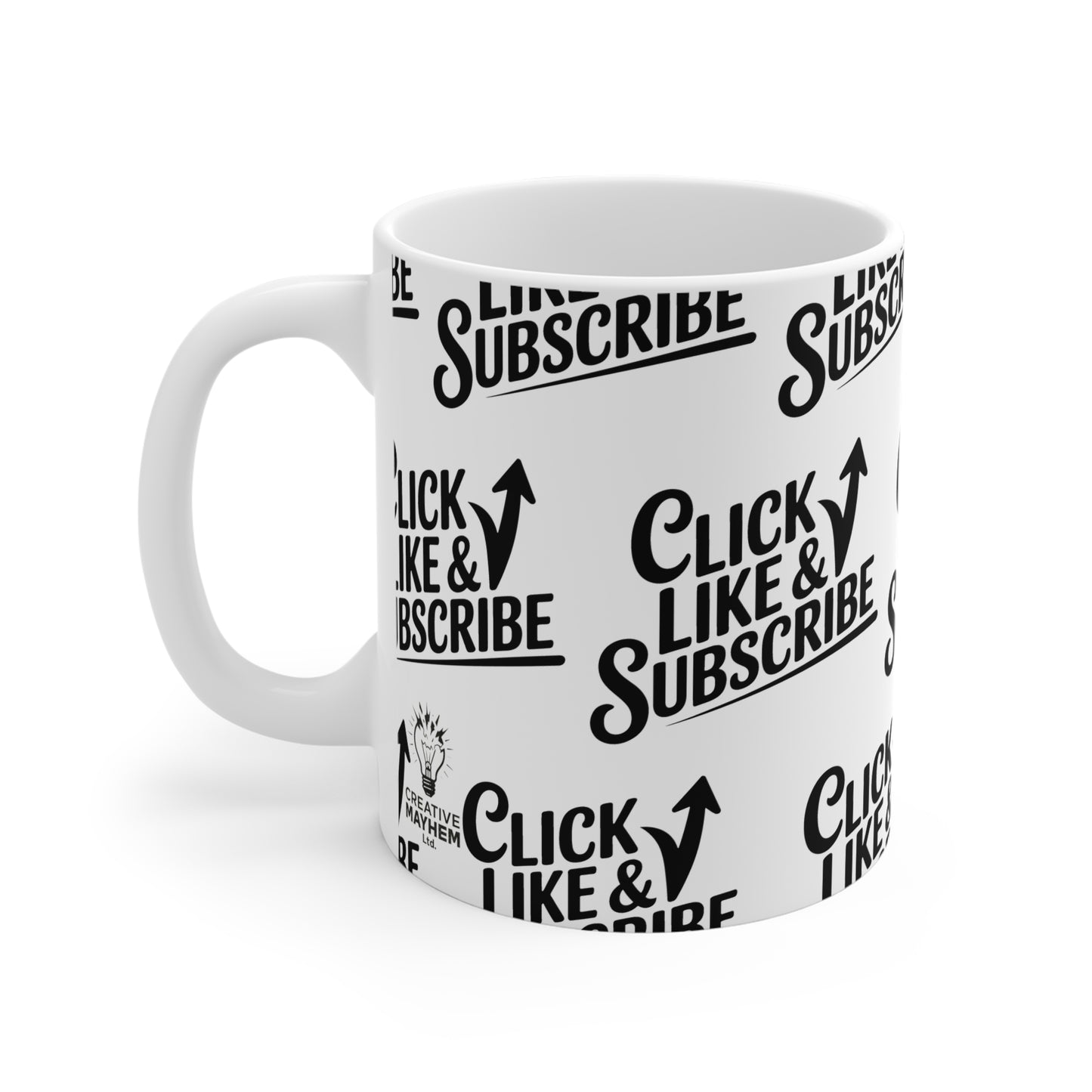 Click Like & Subscribe - Ceramic Mugs (11oz\15oz\20oz)