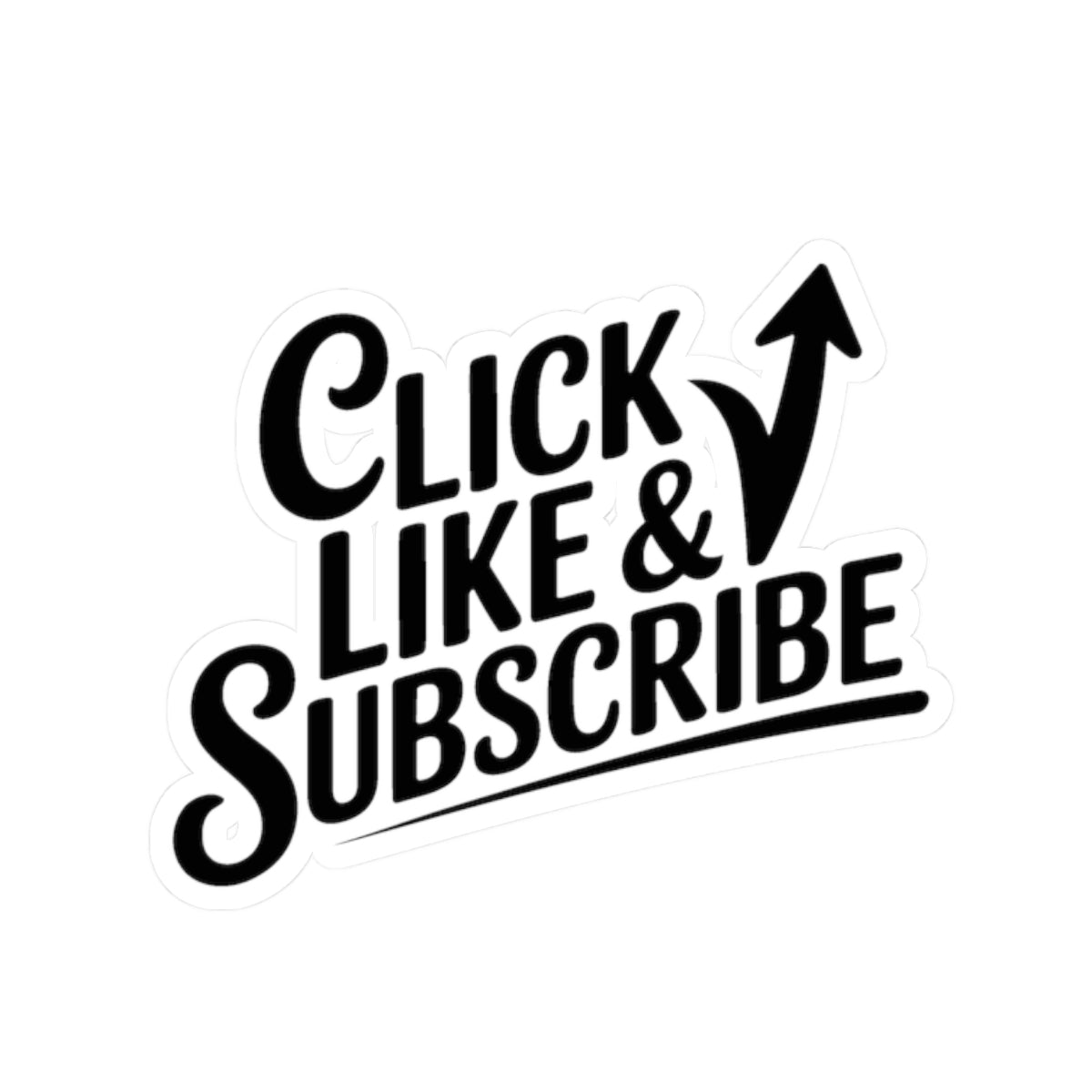 Social Media Kiss-Cut Stickers Set