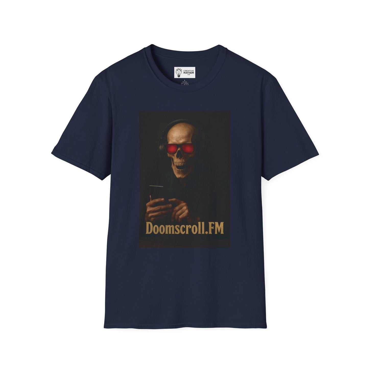 Doomscroll.FM Unisex Softstyle T-Shirt