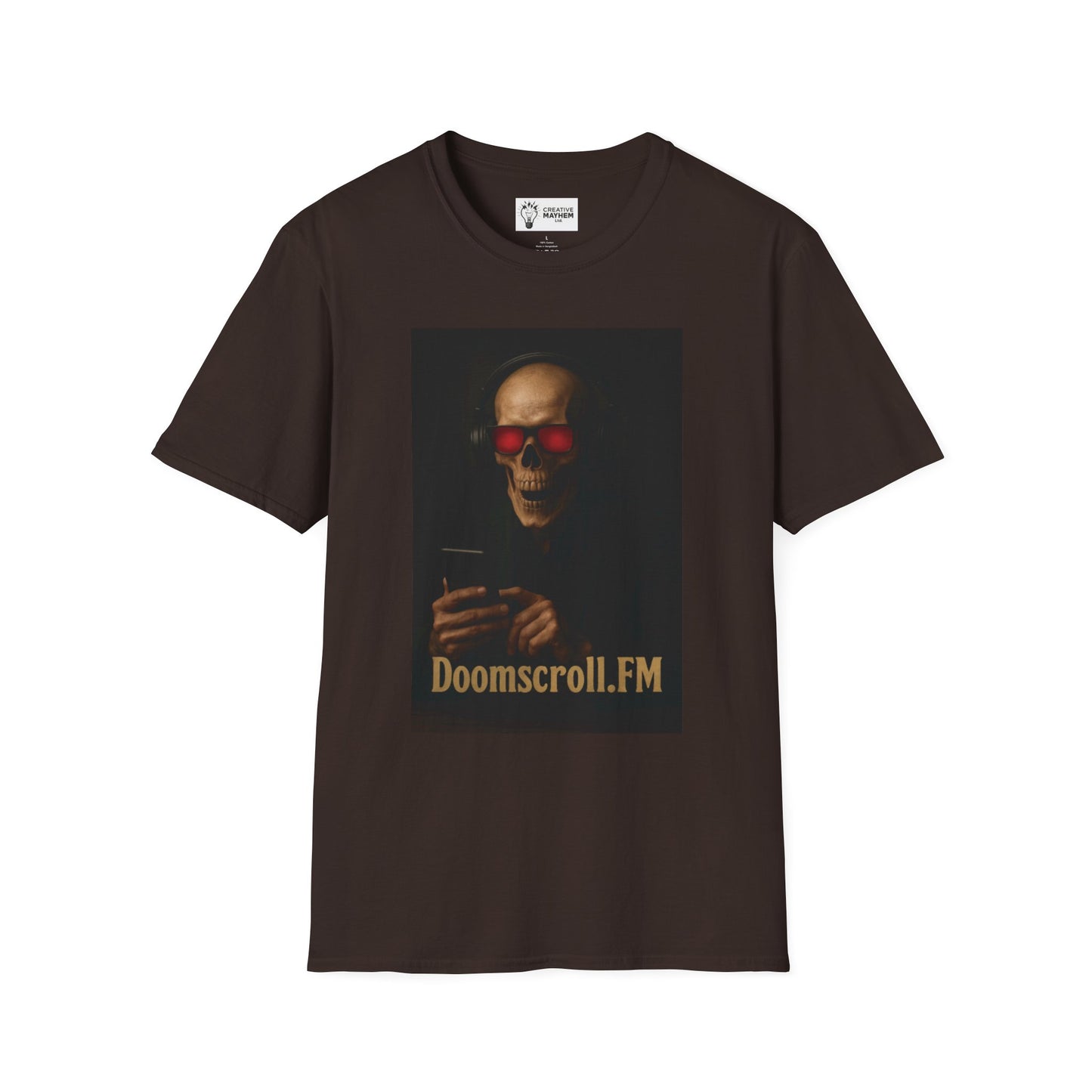 Doomscroll.FM Unisex Softstyle T-Shirt