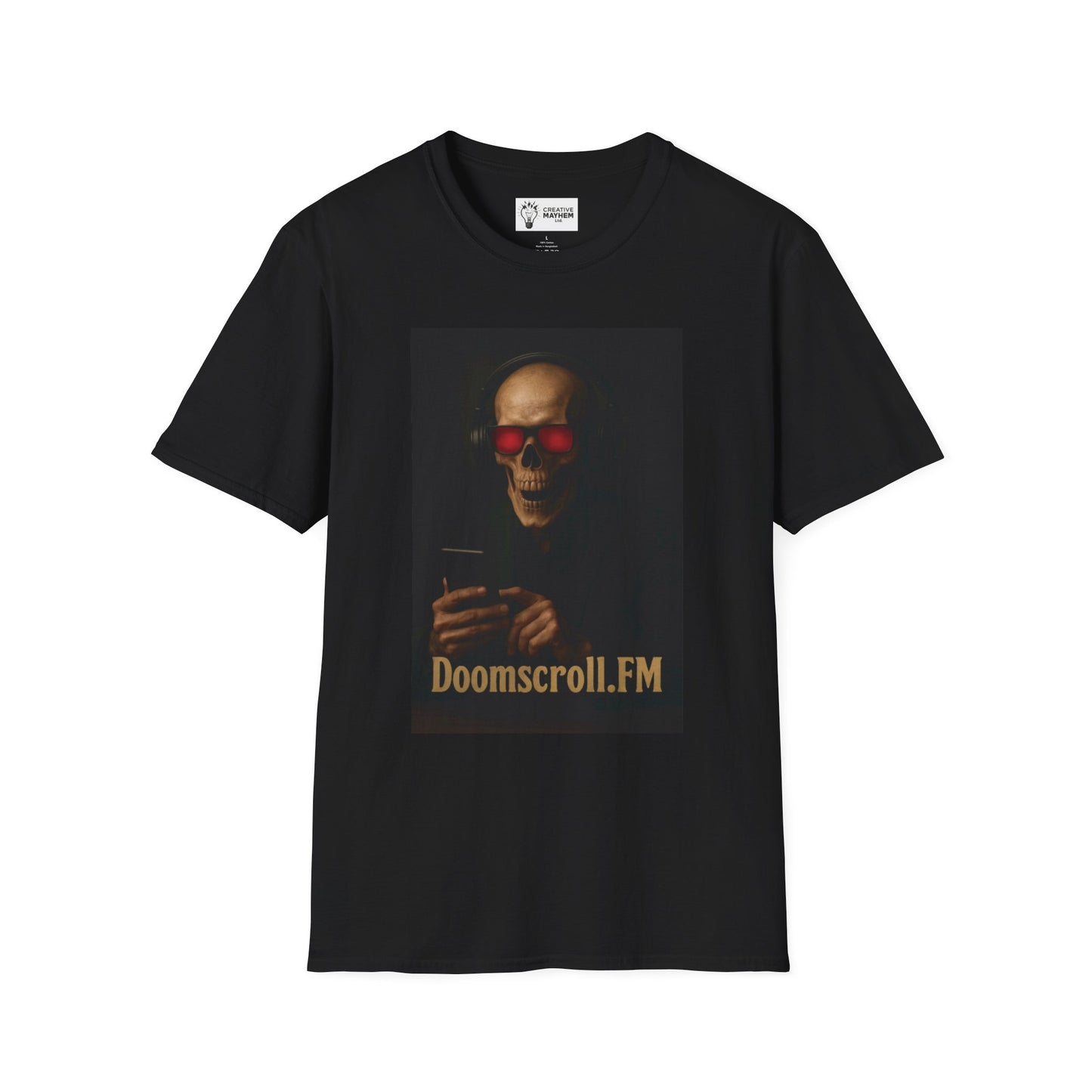 Doomscroll.FM Unisex Softstyle T-Shirt