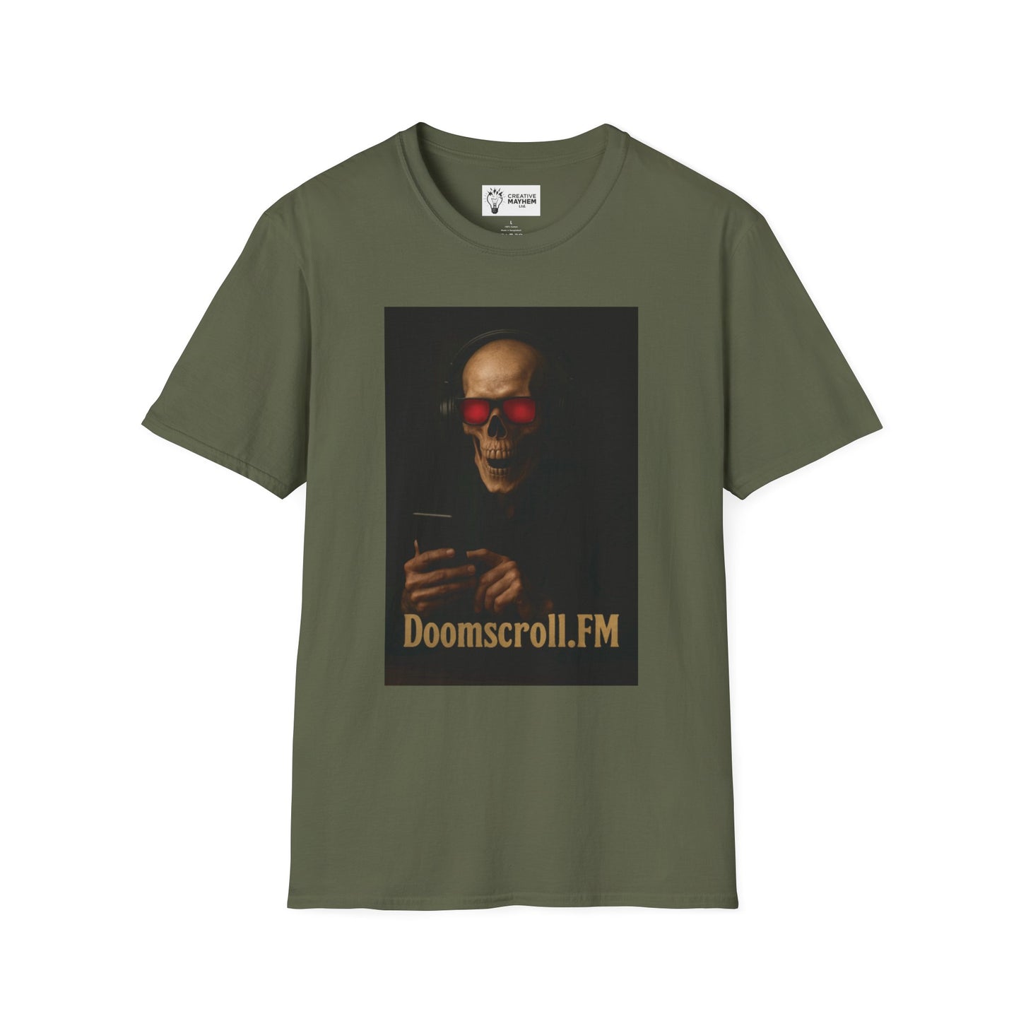 Doomscroll.FM Unisex Softstyle T-Shirt