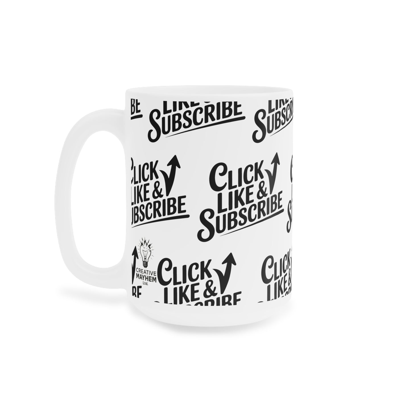 Click Like & Subscribe - Ceramic Mugs (11oz\15oz\20oz)