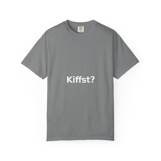 Kiffst Garment-Dyed Tee, Dark Center Print