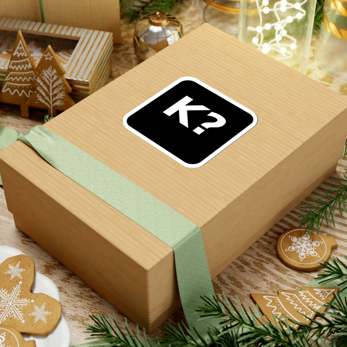 Kiffst “K?” Kiss-Cut Sticker
