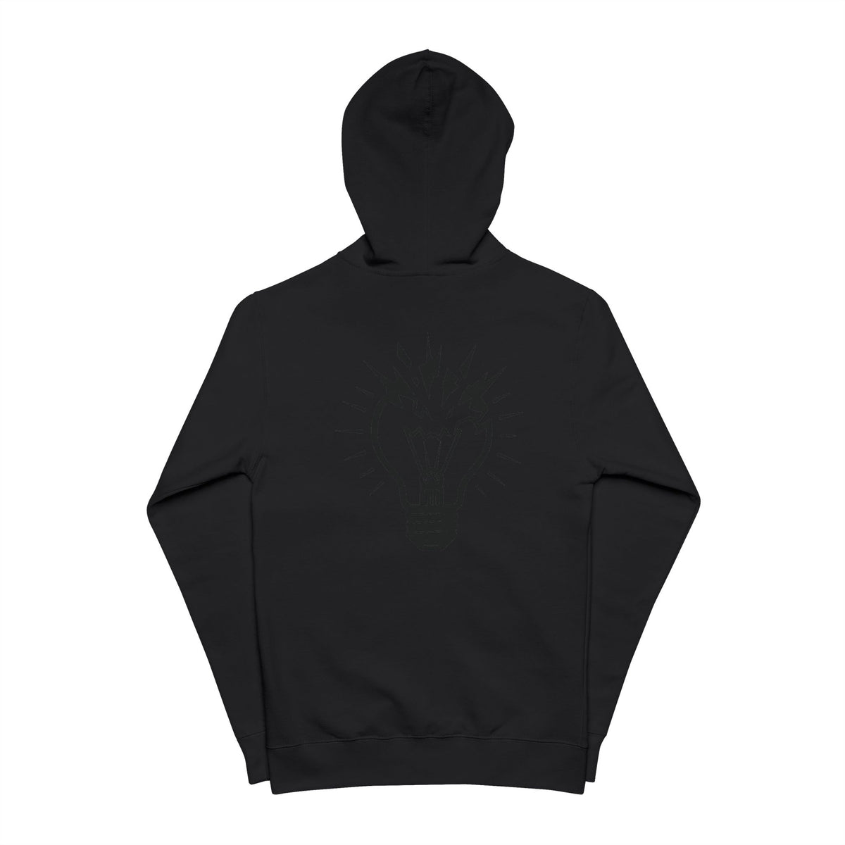 Unisex Fleece Zip Up Hoodie