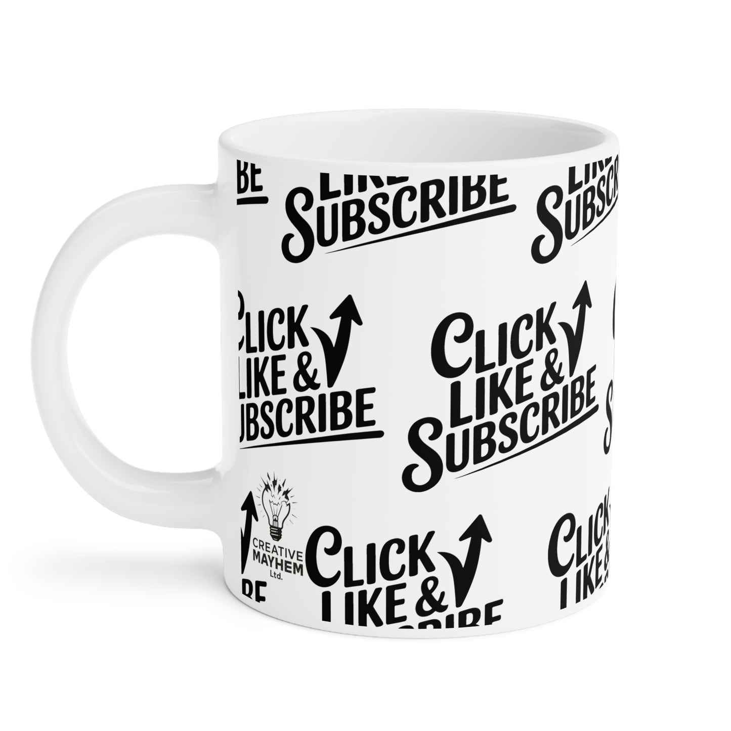 Click Like & Subscribe - Ceramic Mugs (11oz\15oz\20oz)
