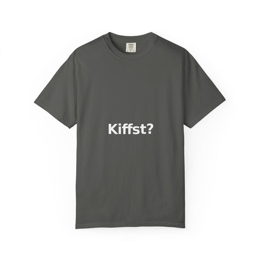 Kiffst Garment-Dyed Tee, Dark Center Print