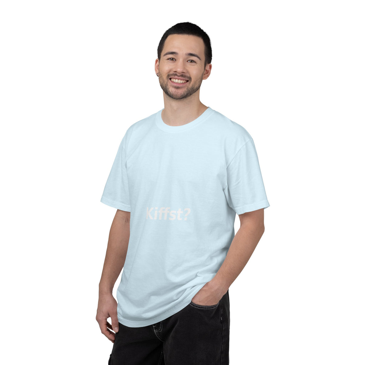 Kiffst Garment-Dyed Tee, Dark Center Print