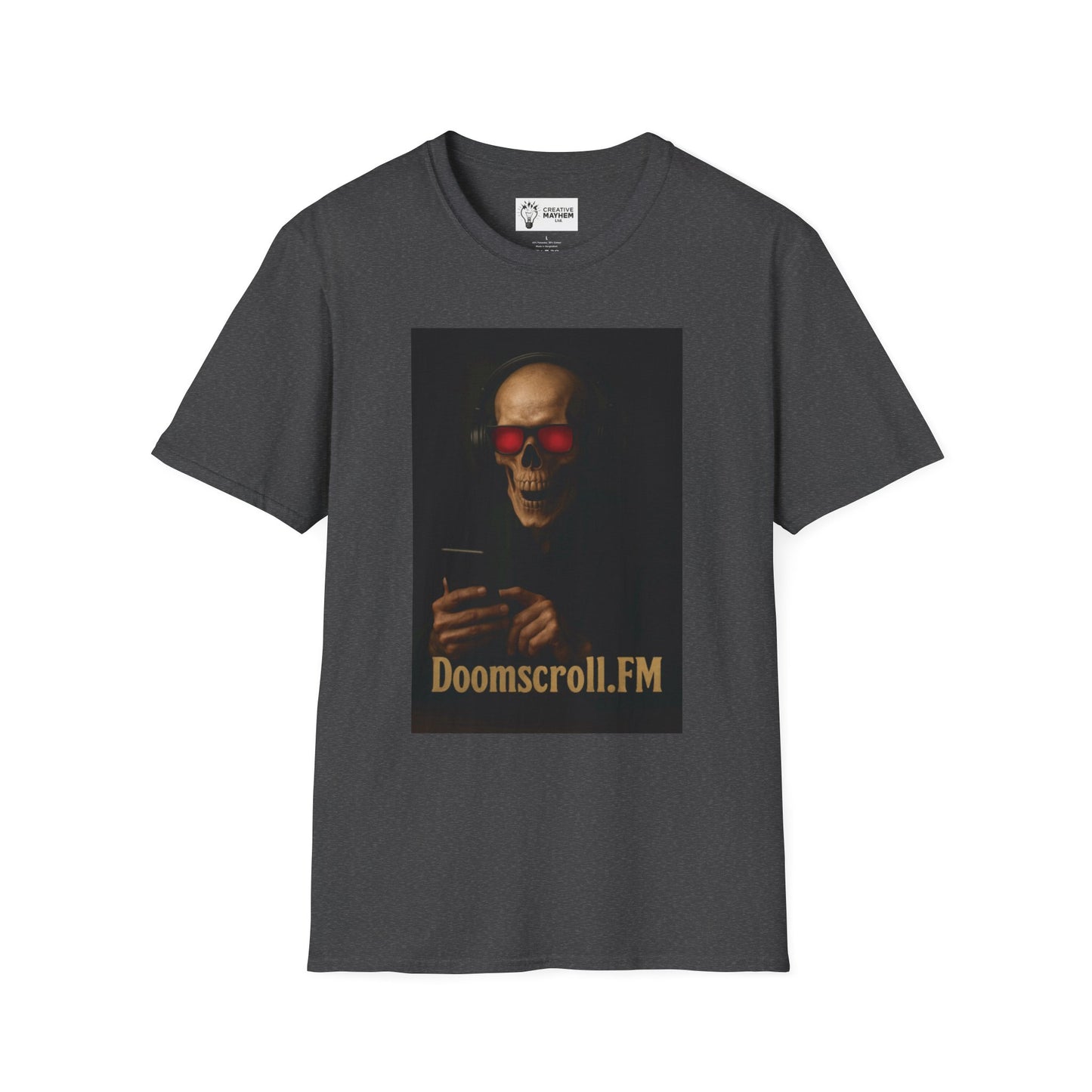 Doomscroll.FM Unisex Softstyle T-Shirt