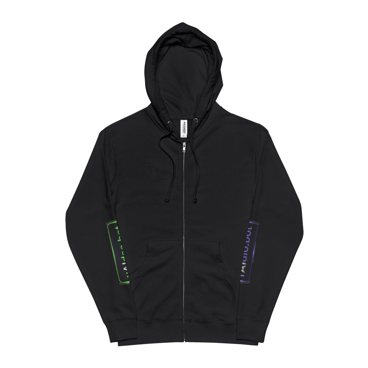 Unisex Fleece Zip Up Hoodie